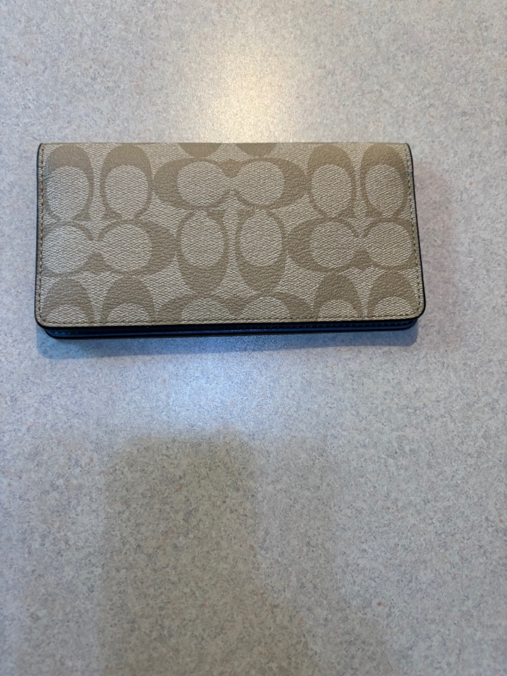 Coach Checkbook Cover